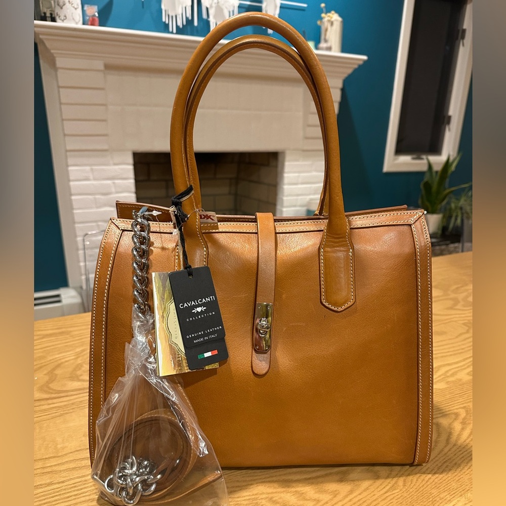 Cavalcanti Italian leather bag